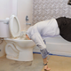 Image for article titled David Brooks Decries Incivility Of Modern Plumbing After Tripping On Feet And Falling Headfirst Into Toilet